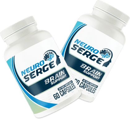 Neuro Serge bottles, brain support, 60 capsules, dietary supplement